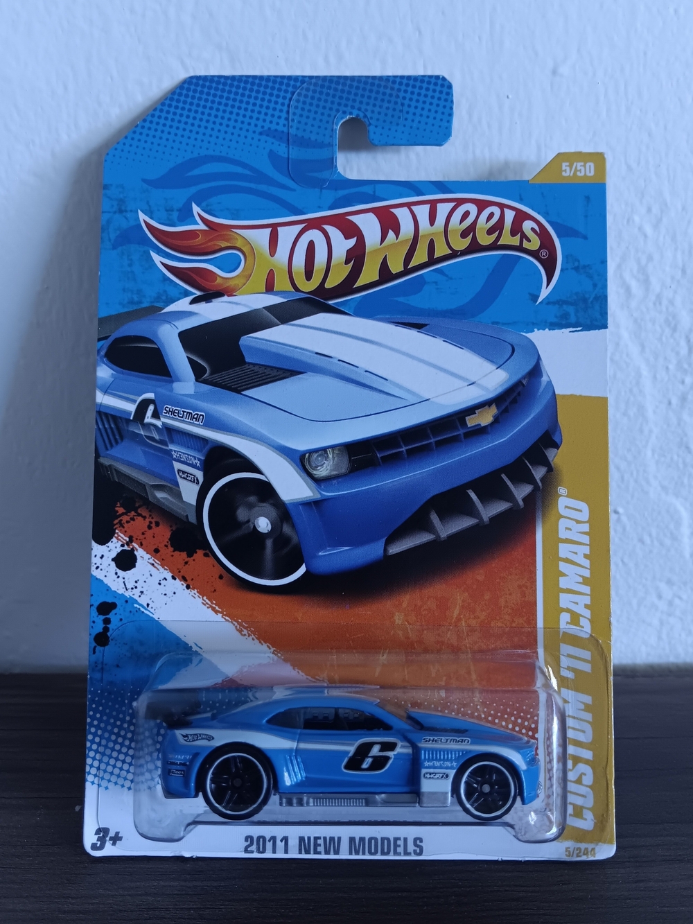 Hot Wheels Custom '11 Camaro 2011 New Models - Blue